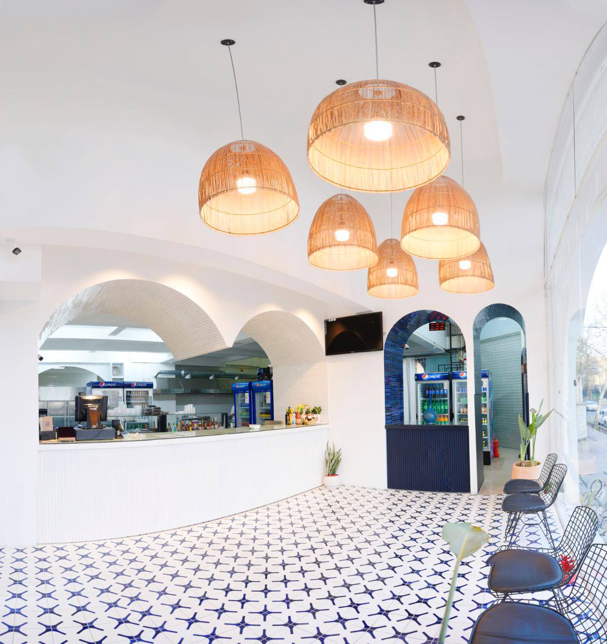 Interior design of Baron Restaurant